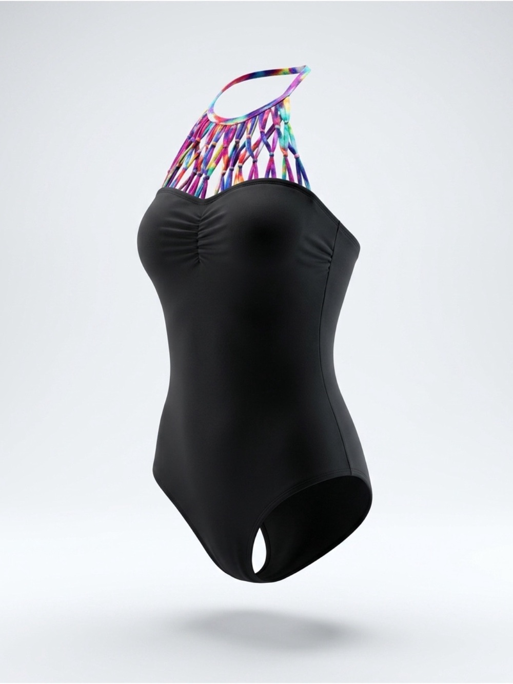 Colorful Patterned Women's One Piece Swimsuit